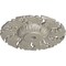 Ekena Millwork Needham Ceiling Medallion (Fits Canopies up to 4 1/4"), Hnd-Painted Pearl White, 14 5/8"OD x 2 1/4"P CM14NEPWS - alternate 3